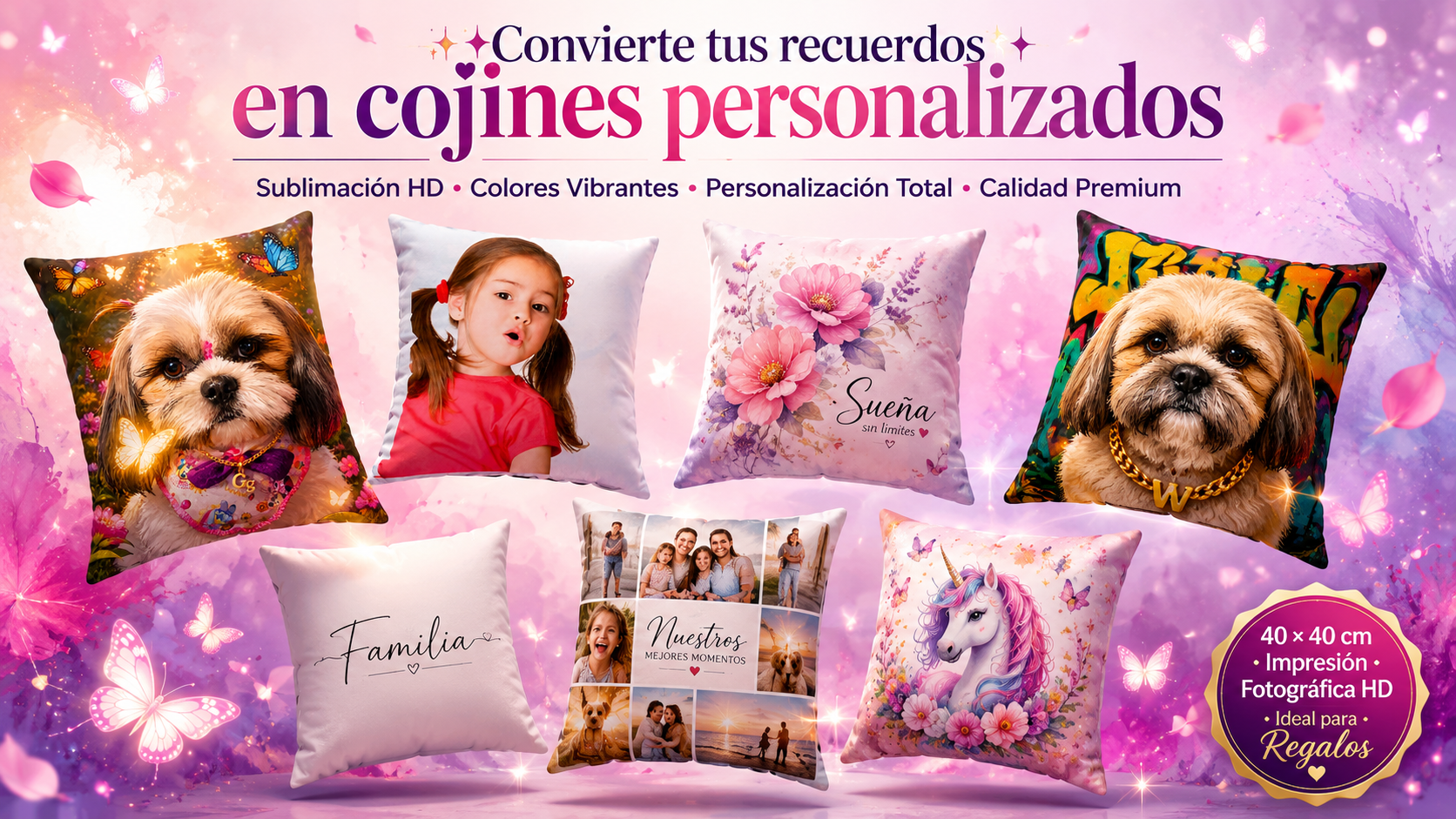 Cojín personalizado